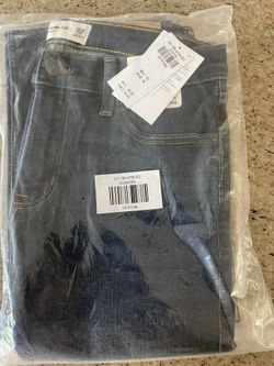 NWT Boys Jean Abercrombie 13/14 Long