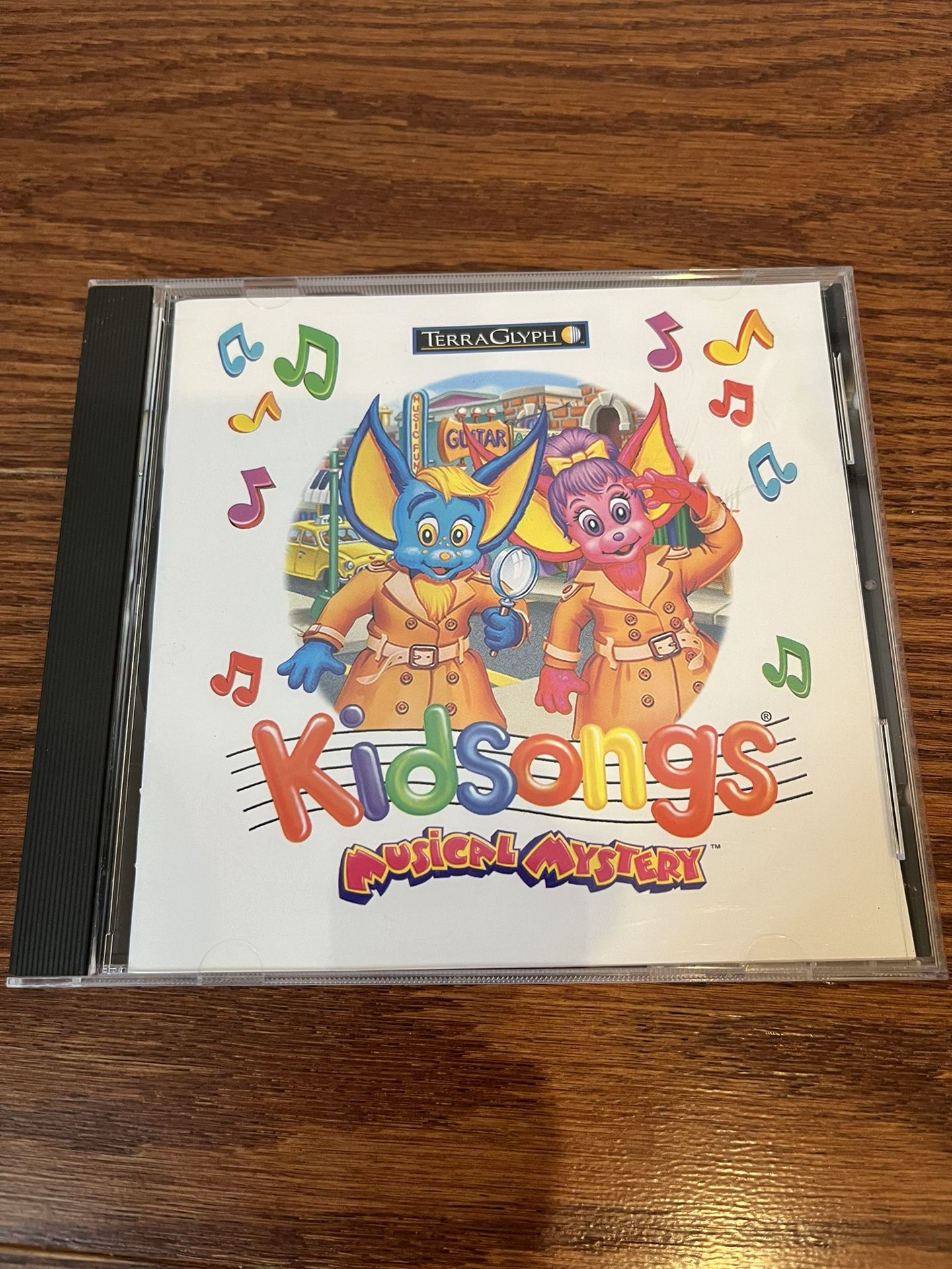 Kidsongs Musical Mystery - Terra Glyph. PC, CD-ROM 1996