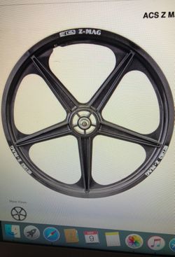 ACS Z Mag 5 Spoke Front Black Mag Wheel for Sale in Miami FL OfferUp