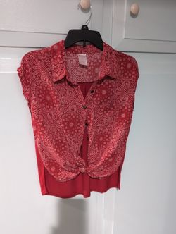 Bandana Print Women's Top