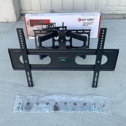 $39 (New) Swivel tv wall mount for 37-75” tvs full motion and tilt bracket vesa 600x400mm, max 110lbs