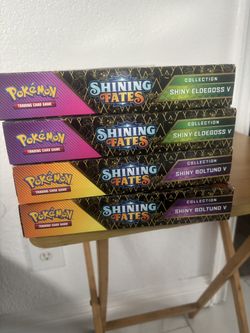 4 Boxes Of Shinning Fates $240