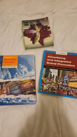 Advertising/Dreamweaver Textbooks