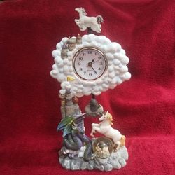 DRAGON, UNICORN, MOTION CLOCK