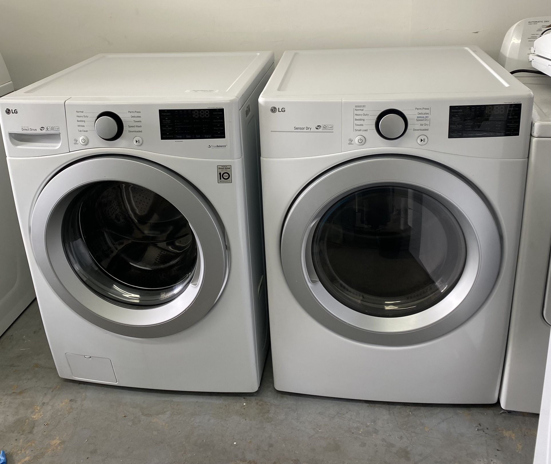LG  Washing And Dryer Set Working Good In very good condition