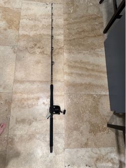 Shimano TLD Saltwater Trolling Rod and Reel Combo