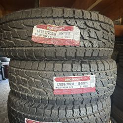 LT 265/70/18 Landspider - NEW TIRES $ 146 EACH TIRE/ CADA LLANTA- INSTALLED AND BALANCED