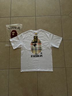BAPE By Bathing Ape White Graphic Tee