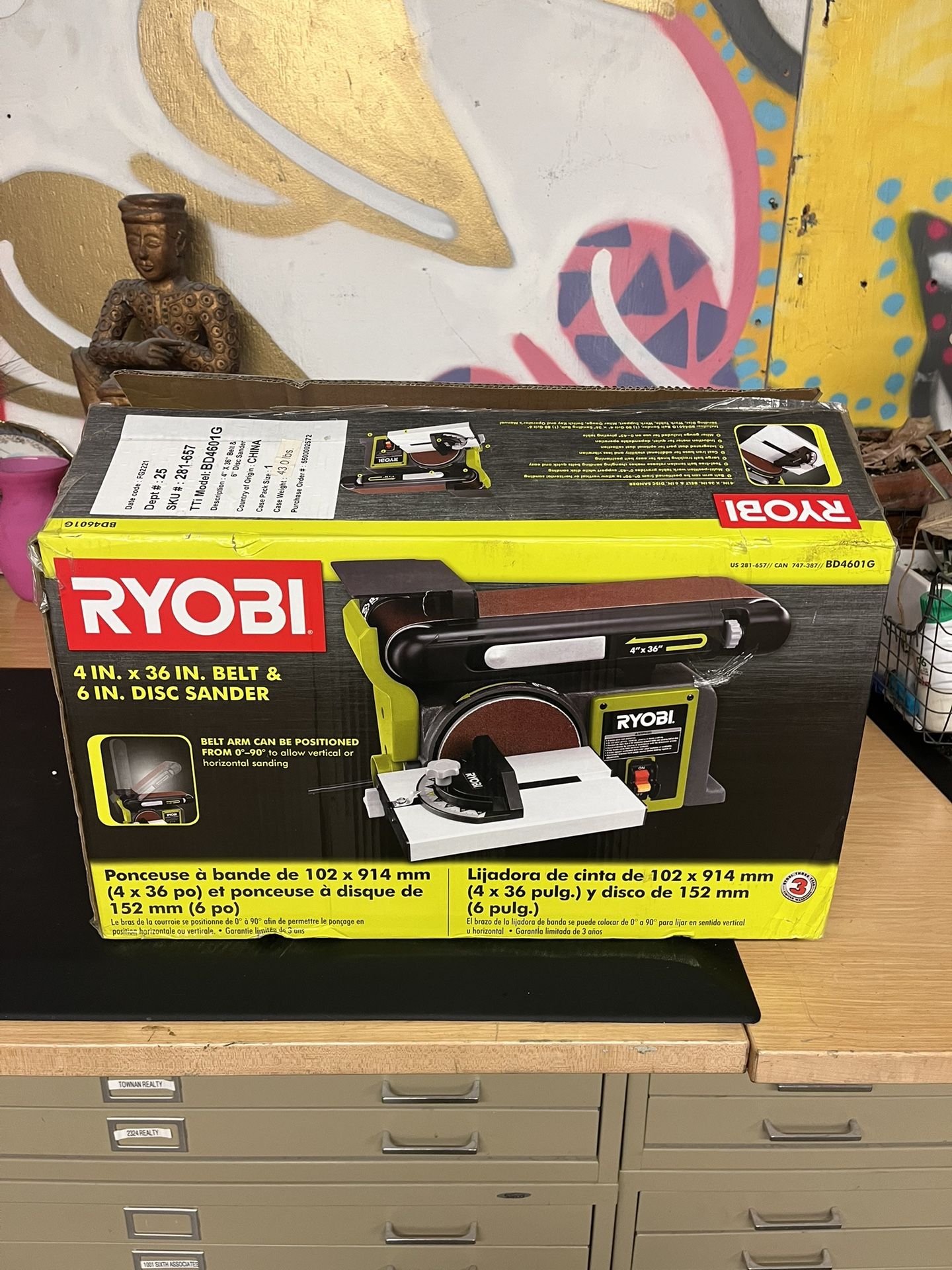 Ryobi Belt And Disc Sander