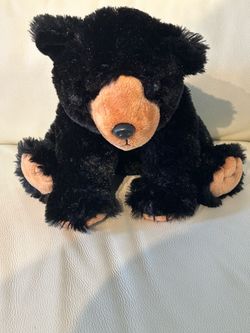 Black bear wild republic plush