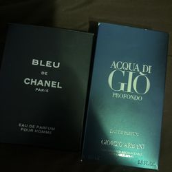 Acqua Di Gio / Bleu De Chanel