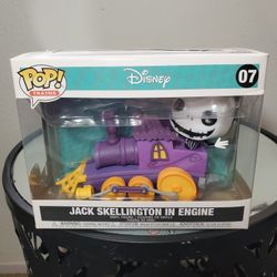BRAND NEW JACK SKELLINGTON ON ENGINE FUNKO 