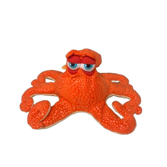 Disney Orange Hank Octopus (Finding Dory) Soft Plush Stuffed Animal