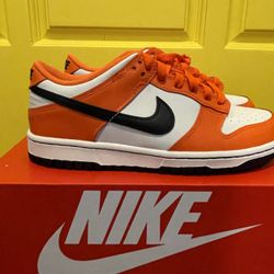 Price Firm - 100% Authentic dunk Halloween phantom Orange  Black Swoosh 8W and 8.5W