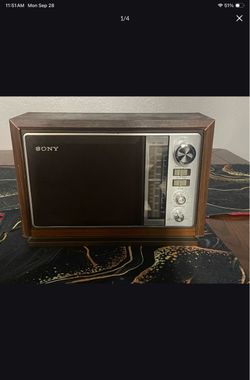 Sony Vintage AM/FM Table Radio