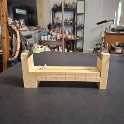Solid Wood DIY Bracelet And Wristband Weaving Craft Loom, Designed For Hobbyists - Mint Condition Looks New