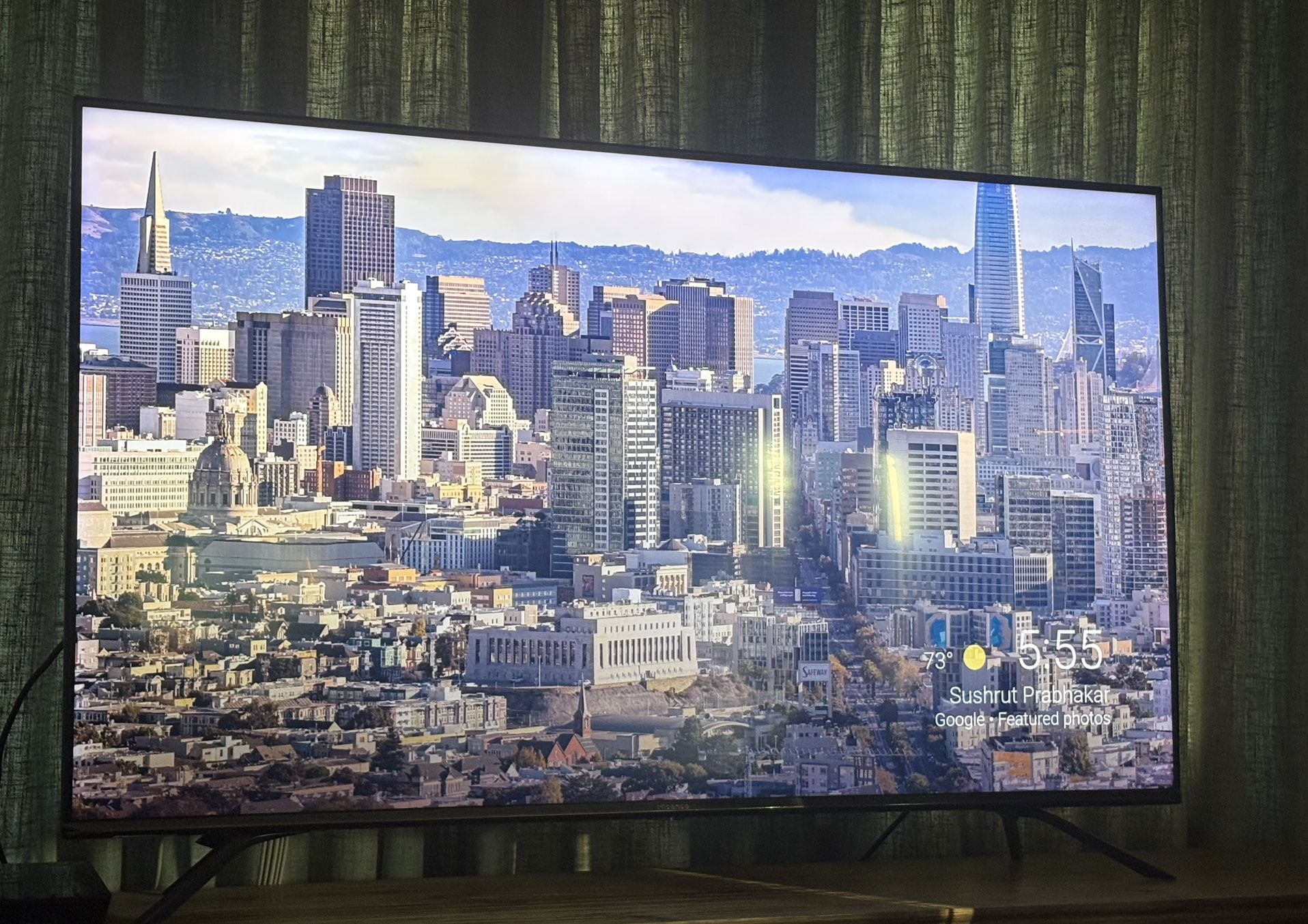 55” Hisense Smart TV