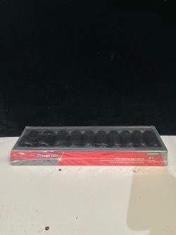 Snap On 10 Piece Metric Deep Impact Socket Set (310SIMMADDON)