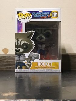 Funko Pop Rocket #201 Guardians of the Galaxy Vol. 2