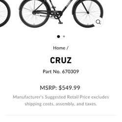 NEW 26 BEACH CRUISER SUN CRUZ  READY TO RIDE ✅