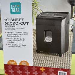10 Sheet Paper Shredder