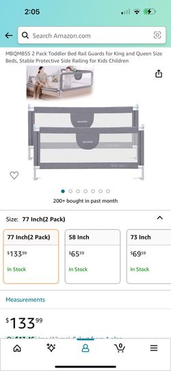 Bed Rail 2pack