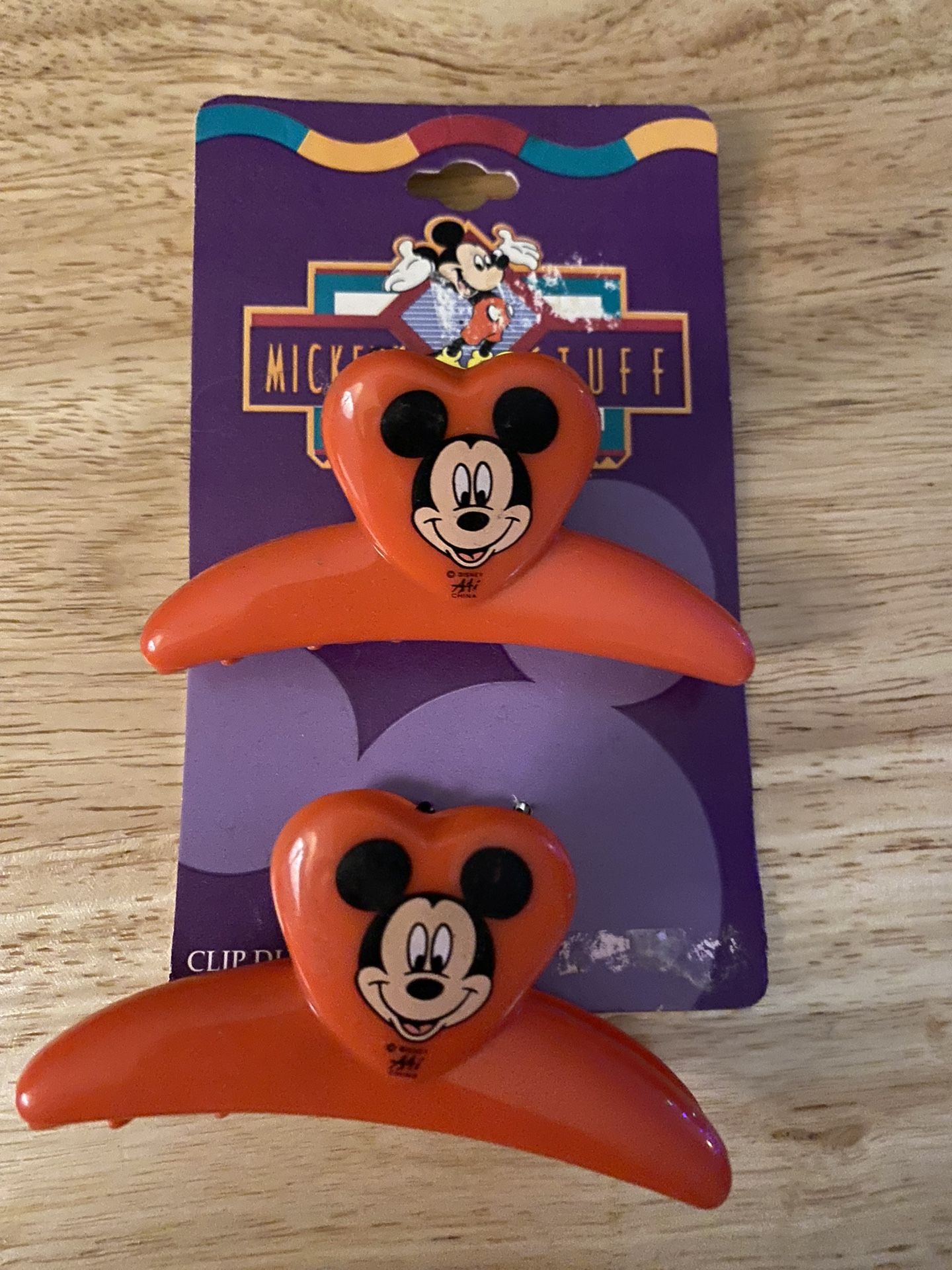 New Mickey Mouse Clip Duo