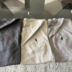 3 Men’s XL Polo Brand T Shirts
