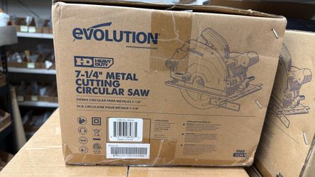 Evolution 7-1/4”Metal cutting circular saw