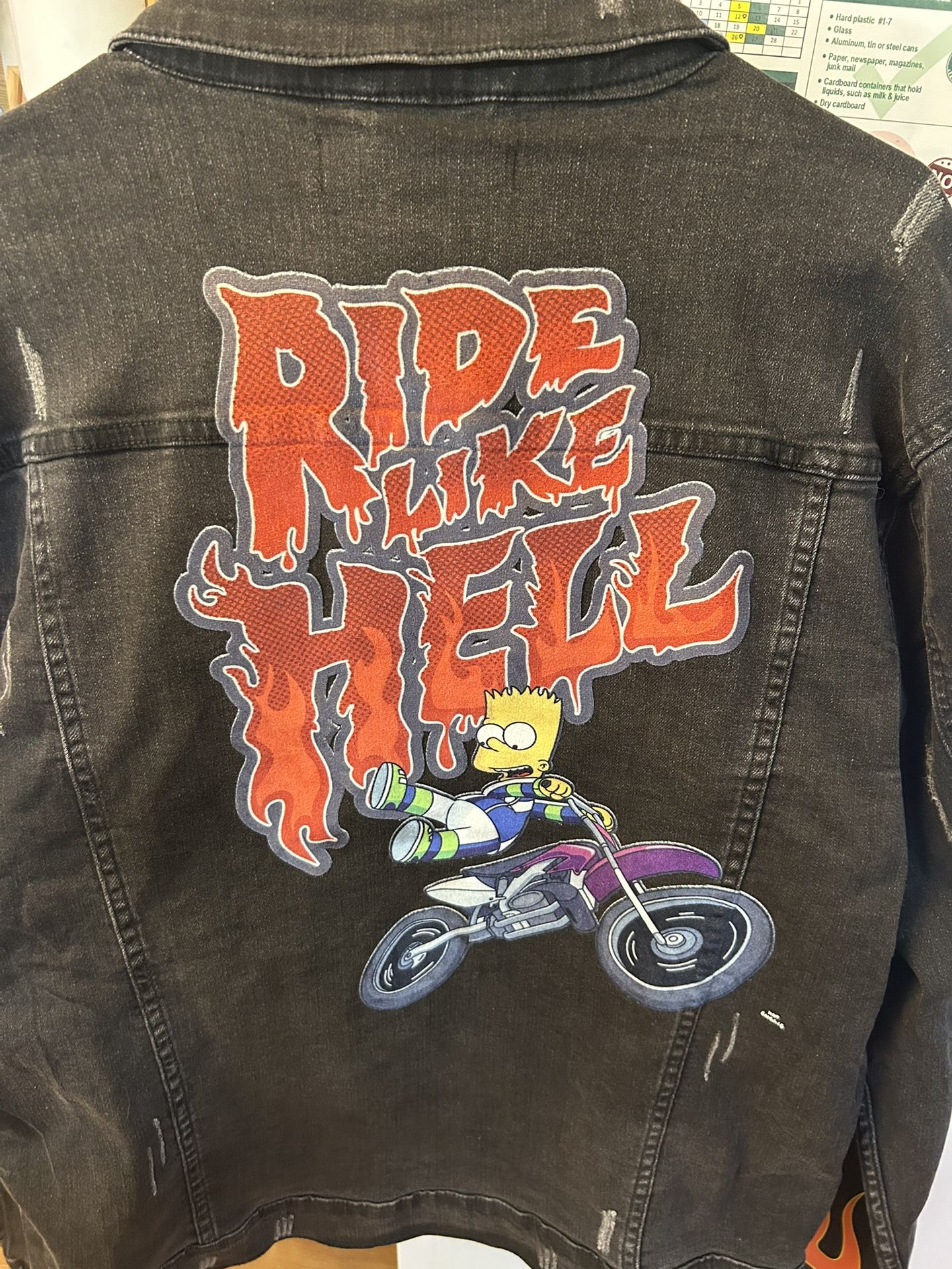 BART Simpson Denim Jacket