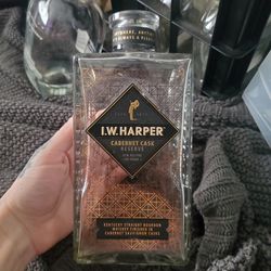 IW Harper Bourbon Bottle*EMPTY*