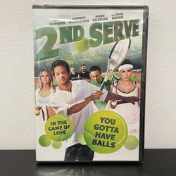 2nd Serve DVD Movie NEW SEALED Tennis Comedy Josh Hopkins 2013