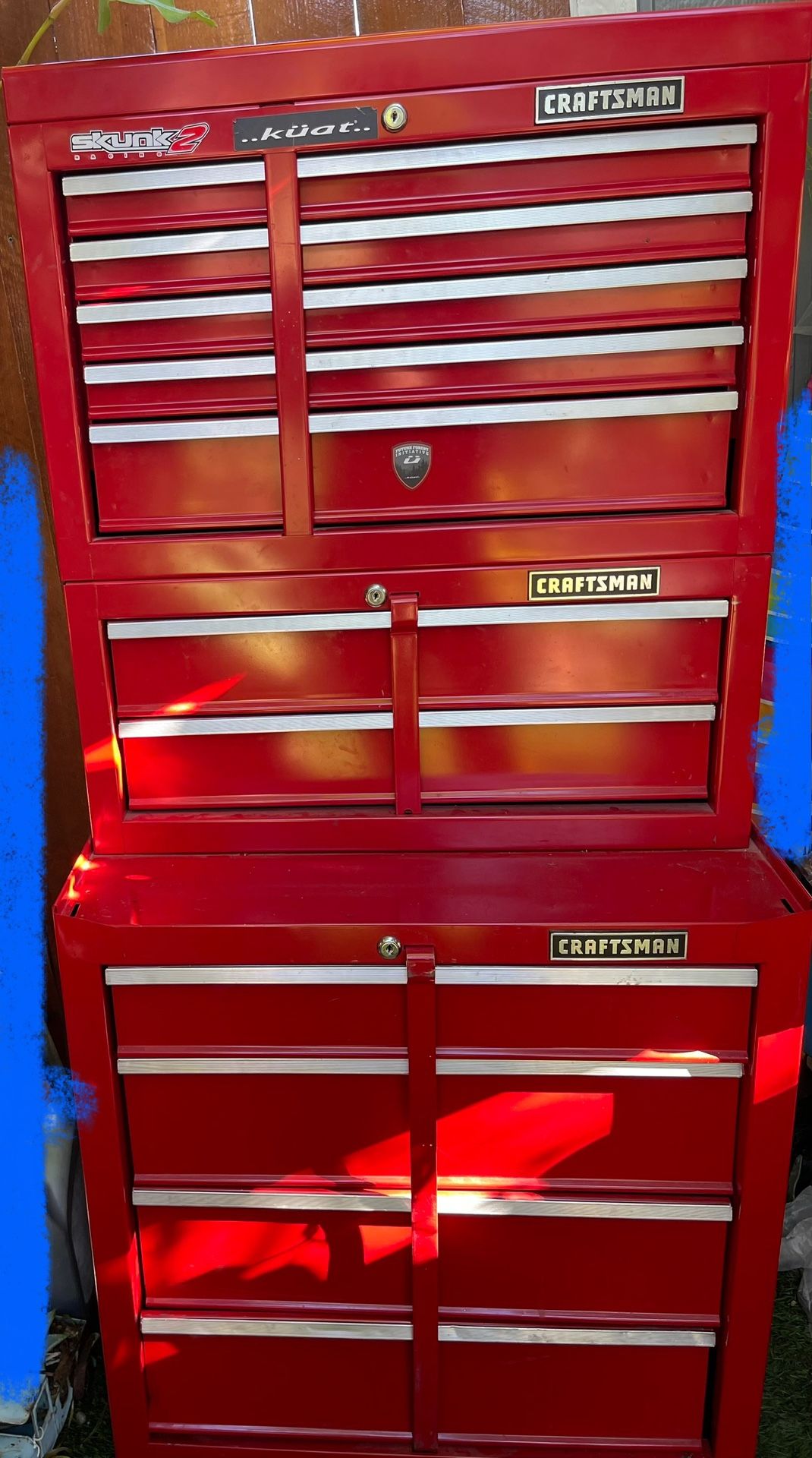 Crafman Tool Box W Wheels