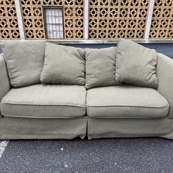 Khaki Green Sofa