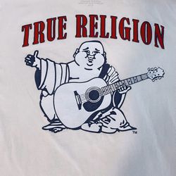  TRUE RELIGION Men’s Buddha Logo Tee Size XL