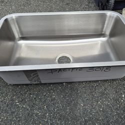 Stainless sink