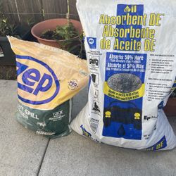 Two Bags Of Absorbent Spill 