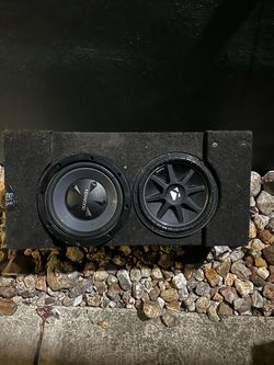Dual Subwoofer Box – Kenwood & Kicker Comp