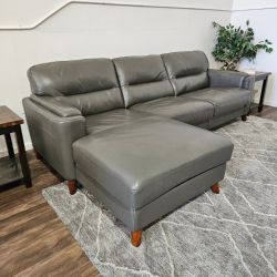 Leather Sonera Sectional - Free Delivery