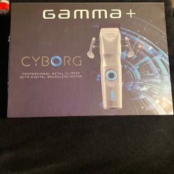 Gamma+ Cyborg Professional Barber Clippers