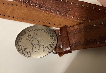 Abercrombie GENUINE LEATHER BELT
