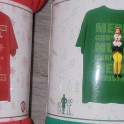 2 New Christmas Shirts, One Size Fits Most