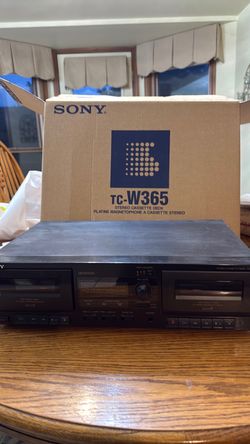 Sony Dual Cassette Deck