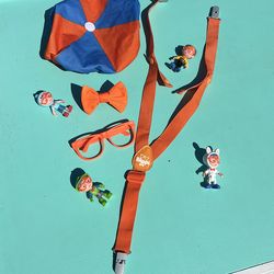 BLIPPI costume and toys