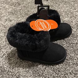 Toddler Girls Faux Fur Lined Boots 