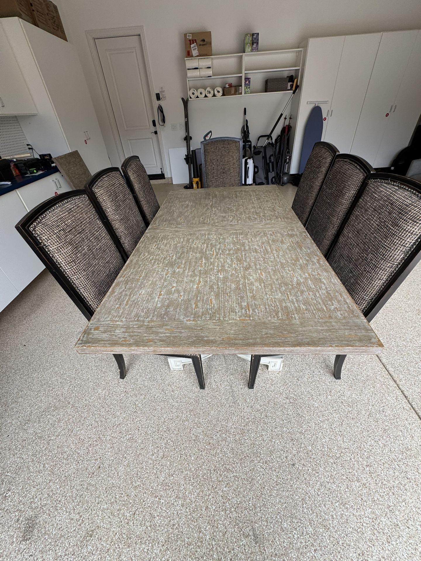 Kitchen Dining Set + (8) Custom Chairs -80% OFF