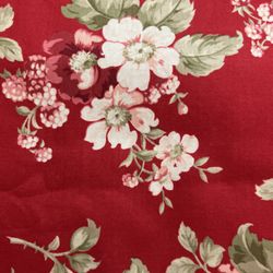 Floral Fabric , 4 Yards +