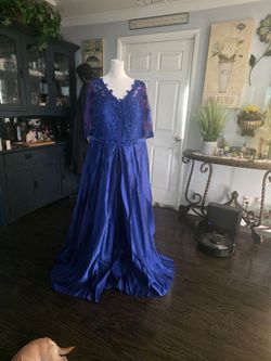 Ronald blue night gown dress 20w