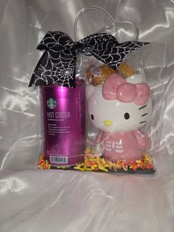 Halloween Hello Kitty & Starbucks Hot Cocoa Gift Set