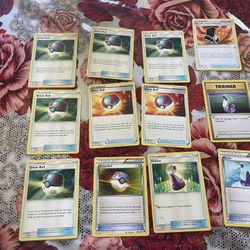 Pokemon Trainer Cards